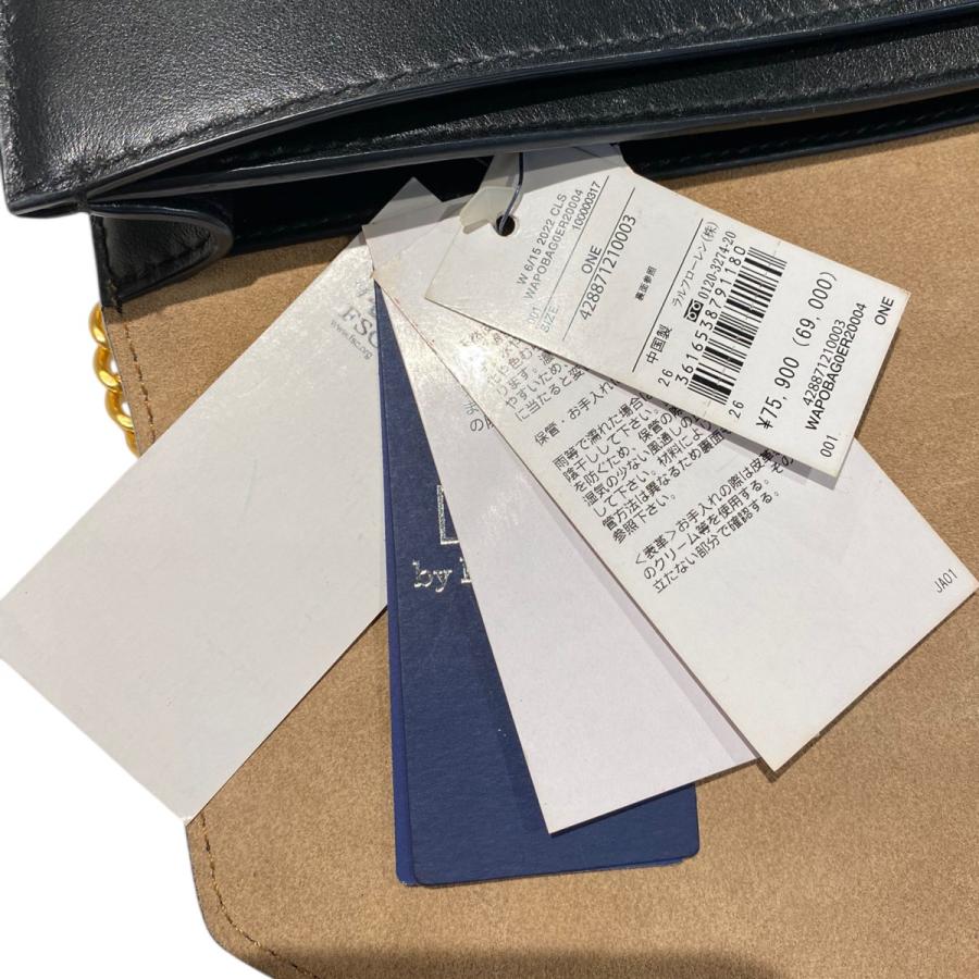 POLO RALPH LAUREN ポロラルフローレン IDレザーチェーンバッグ