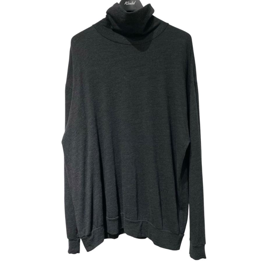 COMOLI（コモリ） COMOLI 22AW ウール天竺 長袖タートルネック W03 