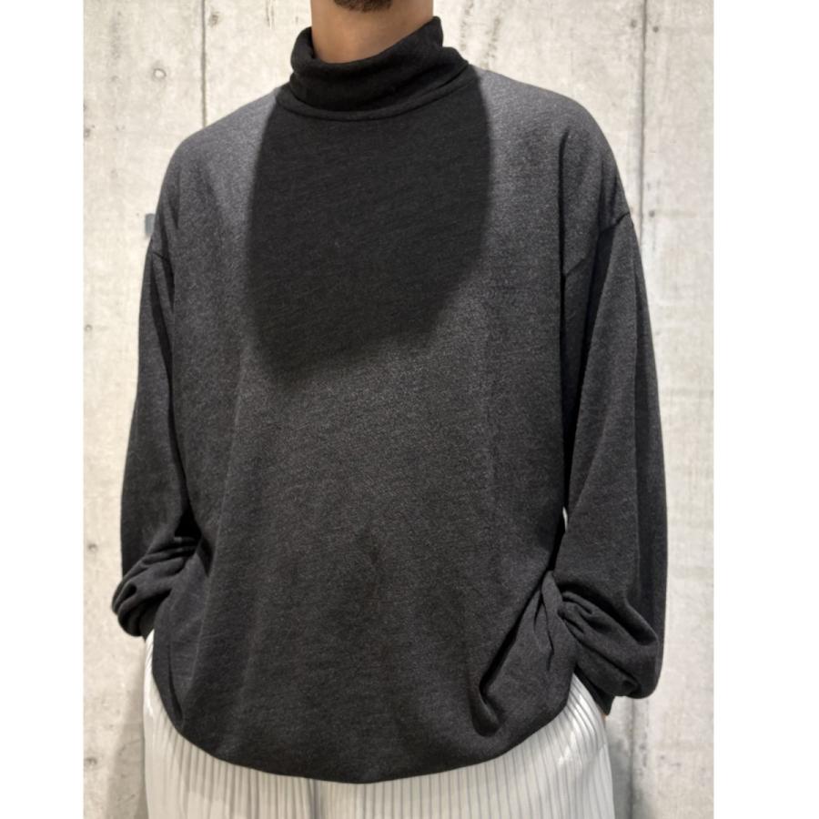 COMOLI（コモリ） COMOLI 22AW ウール天竺 長袖タートルネック W03 