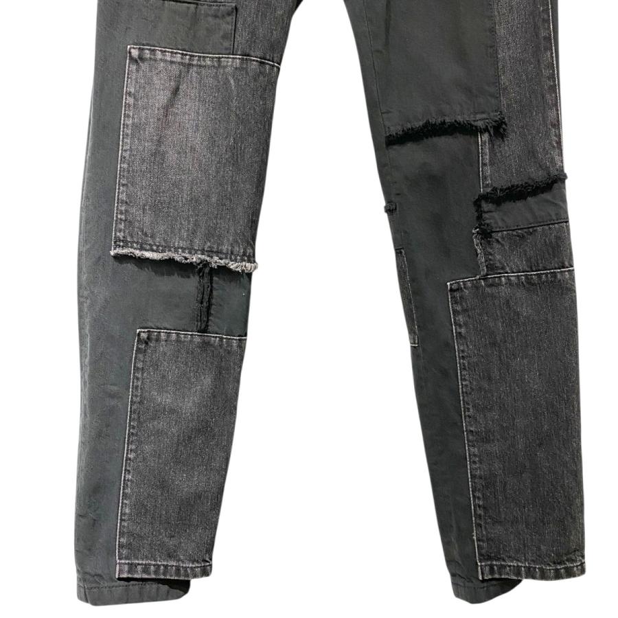 sacai サカイ 21SS Patch Work Denim Pantsベルト付パッチワーク