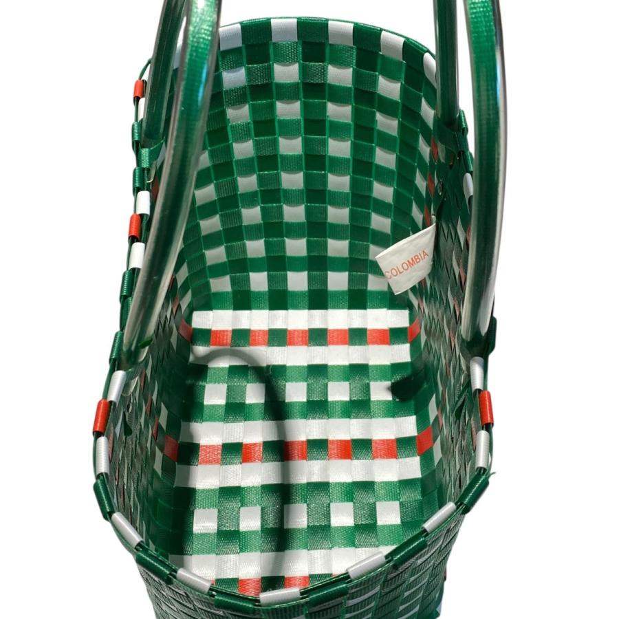 マルニマーケット MARNI MARKET BASKET BAGバスケットバッグ グリーン