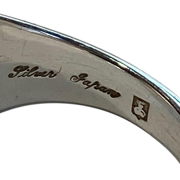 Tikashi チカシ シグネットリング ラウンドプレート シルバー サイズ