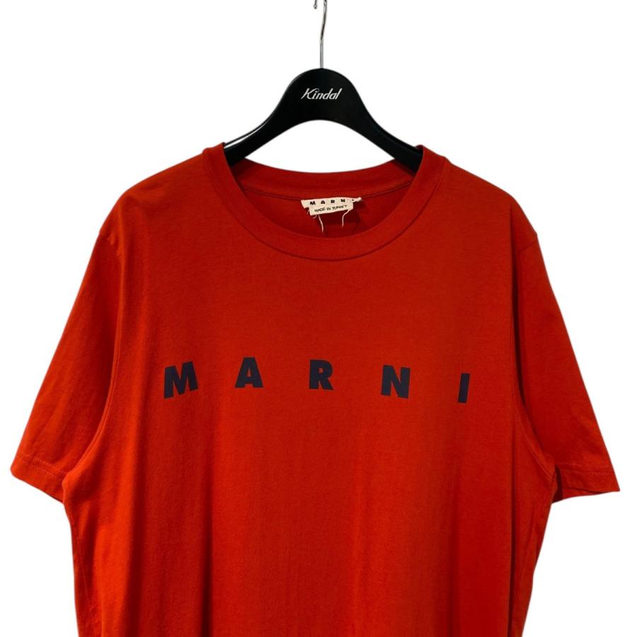 MARNI（マルニ） MARNI 21SS LOGO／T-SHIRTロゴTシャツ レッド サイズ