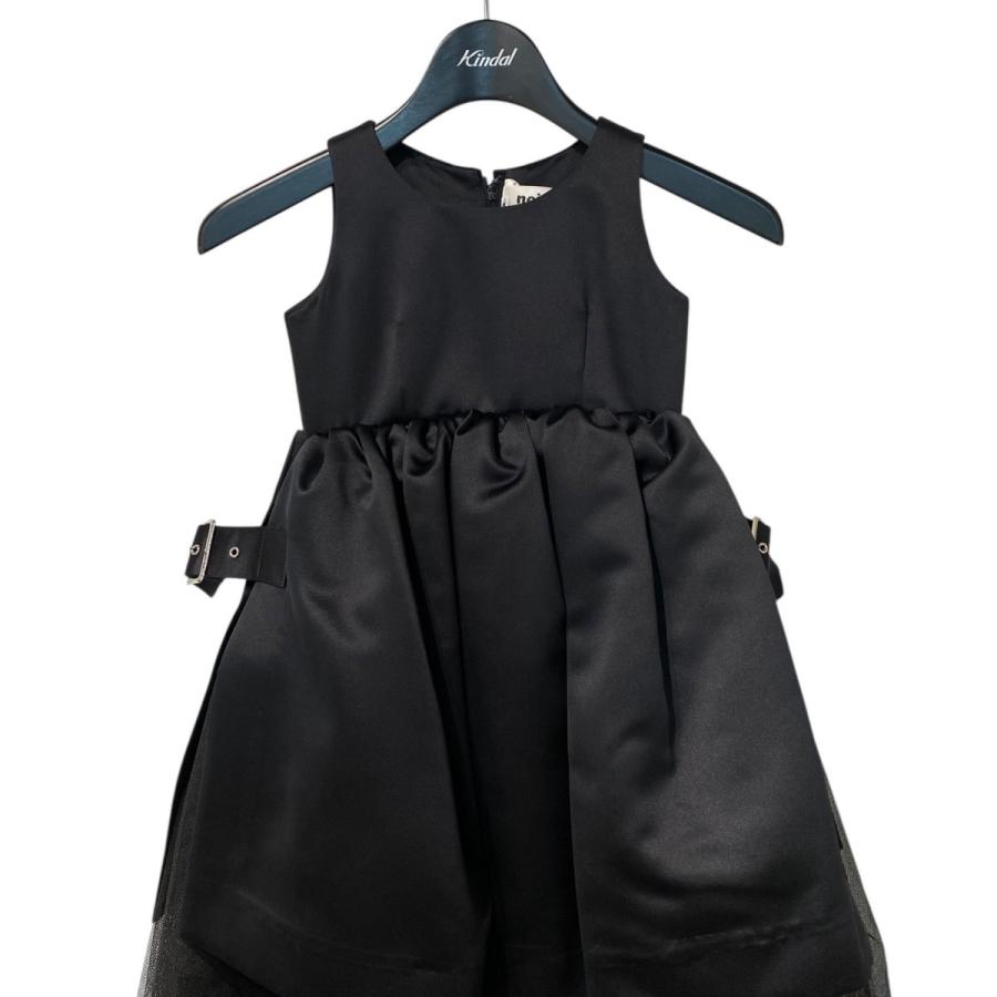 【美品】  noir kei ninomiya / ノワールケイニノミヤ | 2022SS | チュールドッキング カットソー | S | ブラック | レディース noir kei ninomiya(ノワールケイニノミヤ) 24SSチュールフリルスカート