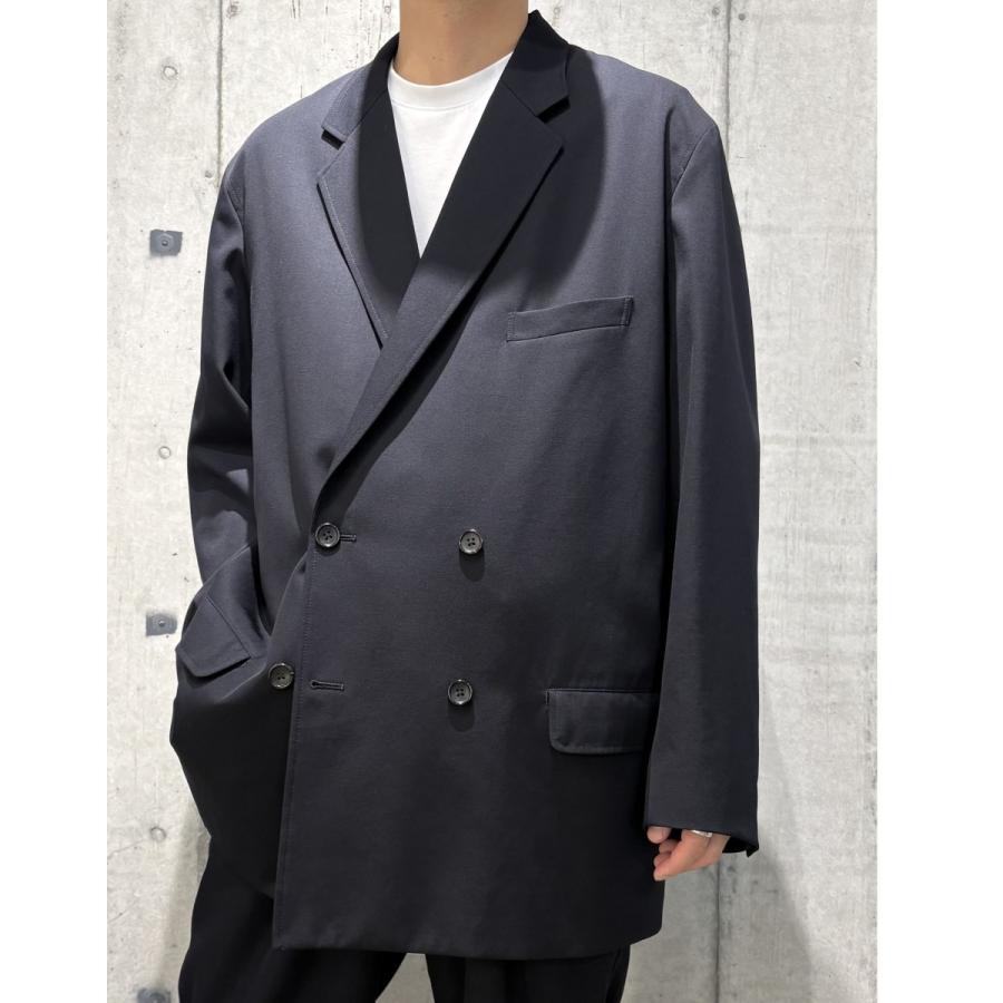 グラフペーパー Graphpaper Selvage Wool Double Jacketオーバーサイズ