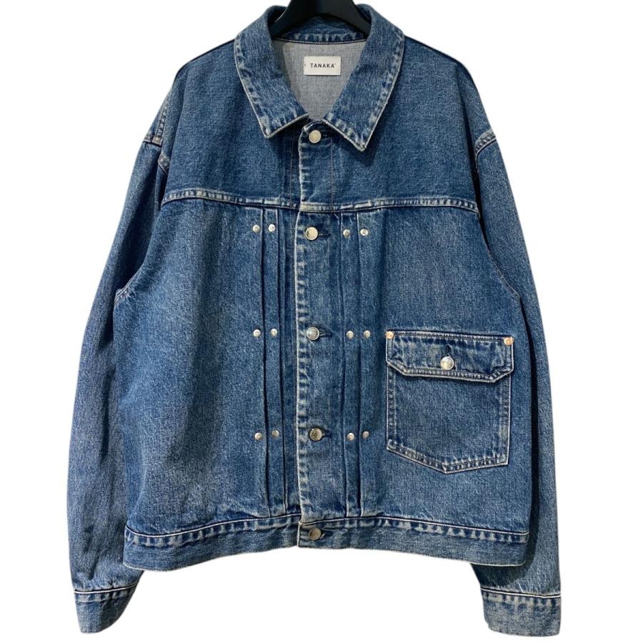 タナカ TANAKA ST-45 New Classic Jean Jacket Vintage Blue USED加工