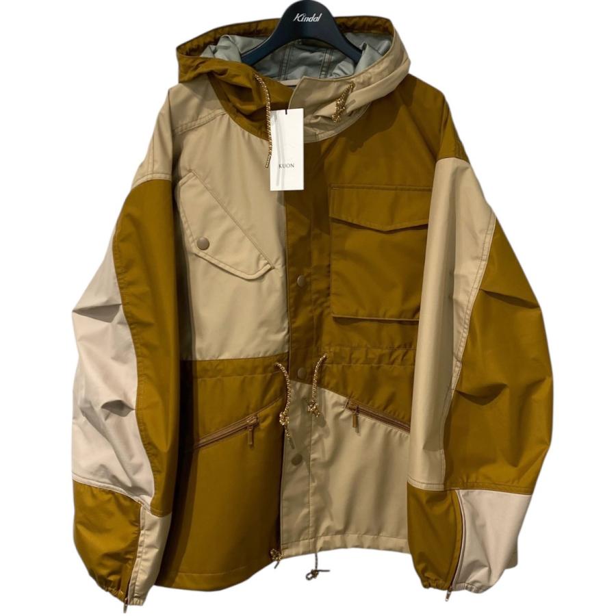 QUON（クオン） KUON 24AW Patchwork Shell JacketパッチワークTECH