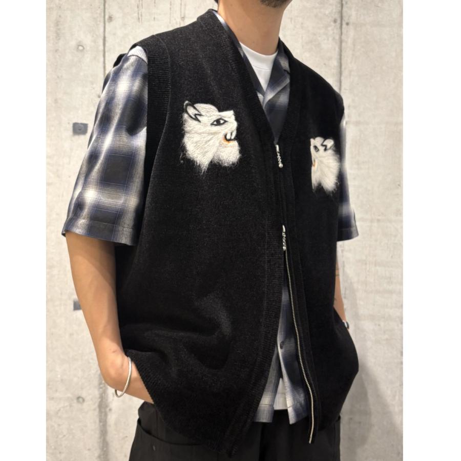 DAIRIKU（ダイリク） DAIRIKU 24AW Needle Punch Ska Knit Vestニット