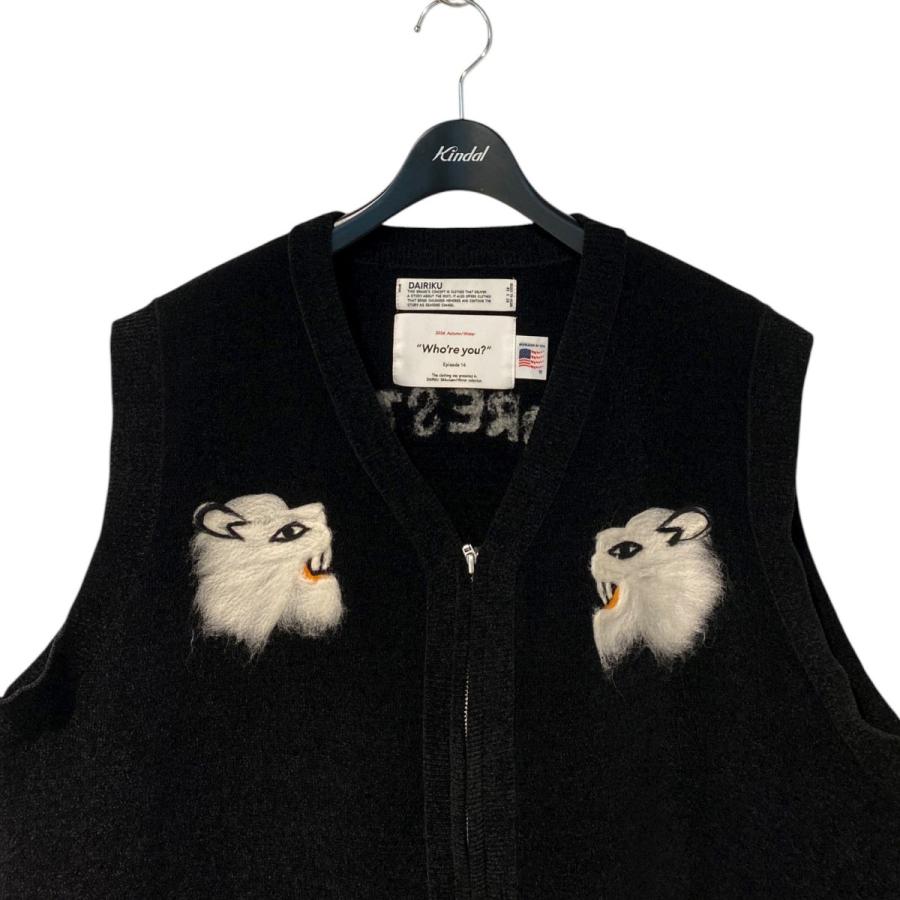 DAIRIKU（ダイリク） DAIRIKU 24AW Needle Punch Ska Knit Vestニット