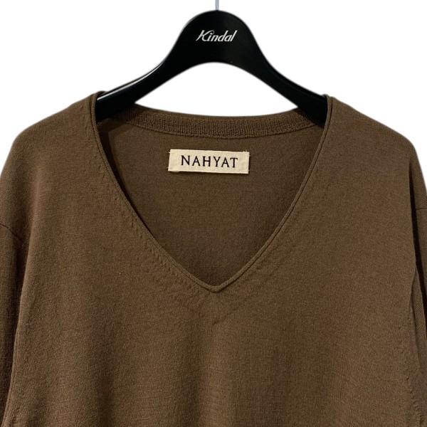 ナヤット×レショップ NAHYAT×L'ECHOPPE 24SS 別注 V NECK SWEATER