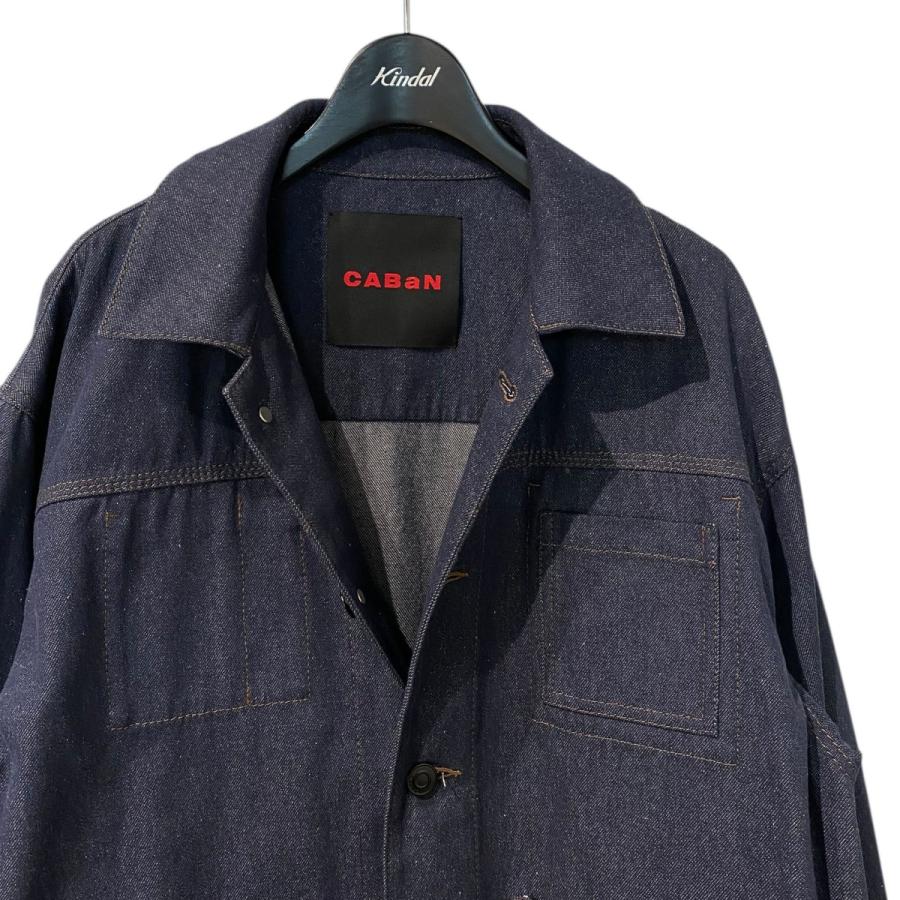 CABaN（キャバン） CABaN 24AW Recycle Cotton Denim Coverall Jacket