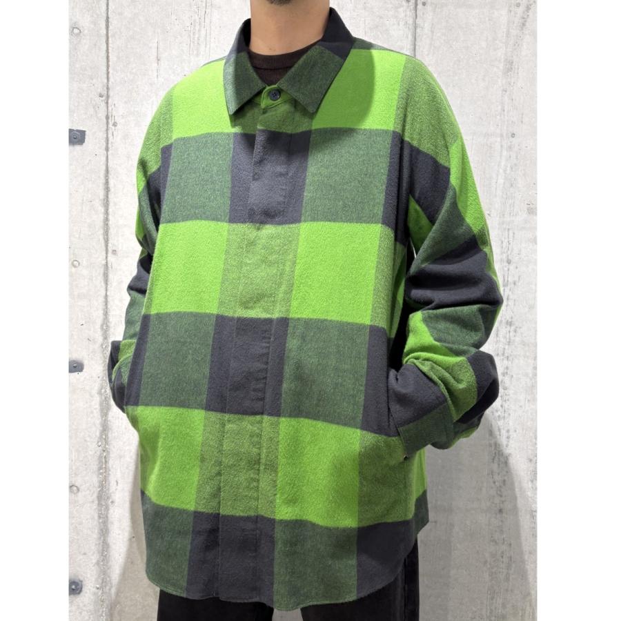 OVERCOAT オーバーコート 25AW Flannel Shirt in Cottonオーバーサイズ