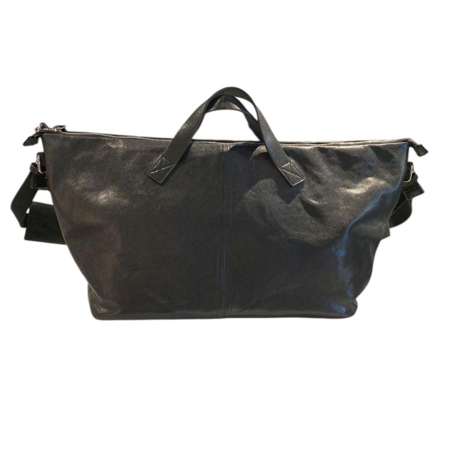 【PRY】 Front Zip Travel Bag Leather Front Zip Travel Bag – PRY