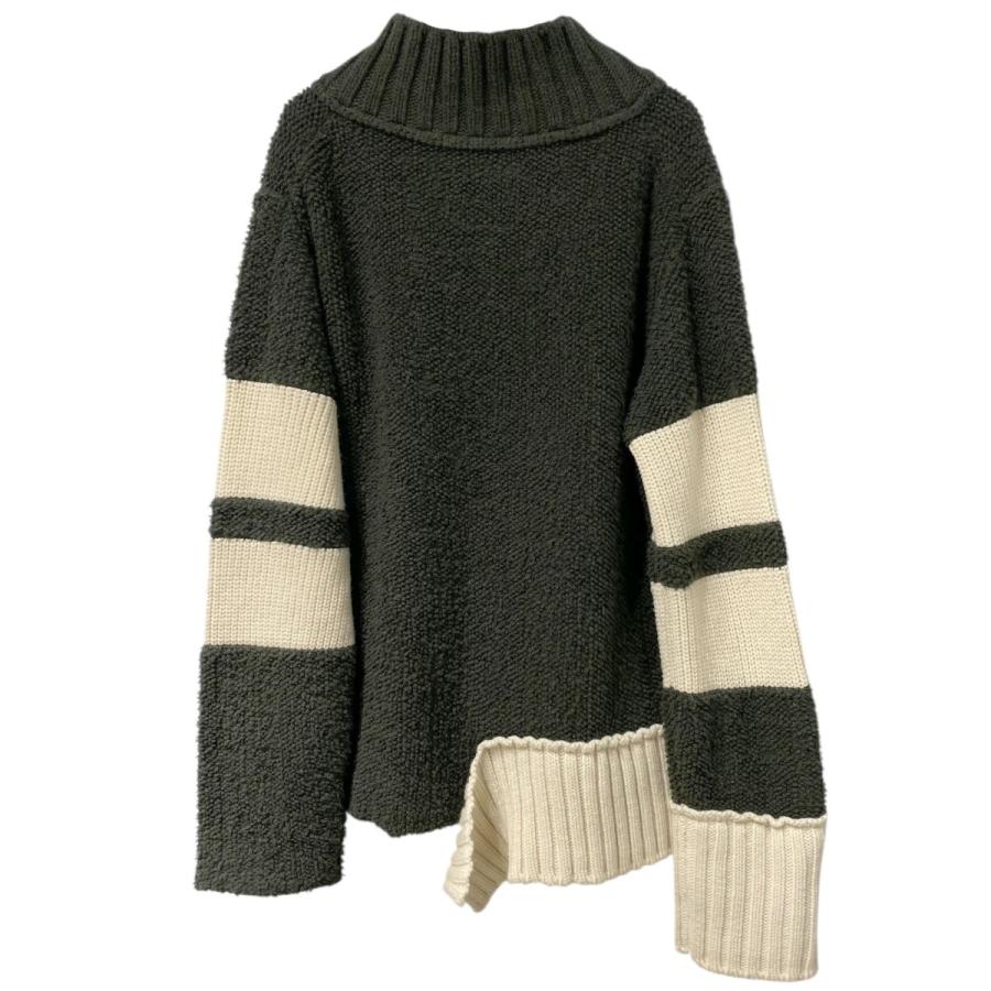 sacai（サカイ） sacai 20AW Wool Knit Pulloverウールニット切替プル