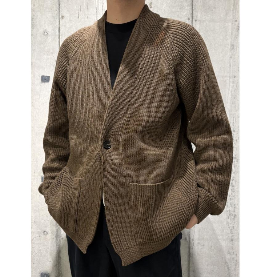 BATONER ショールカーディガン BATONER（バトナー） BATONER Signature Shawl Collar Cardigan