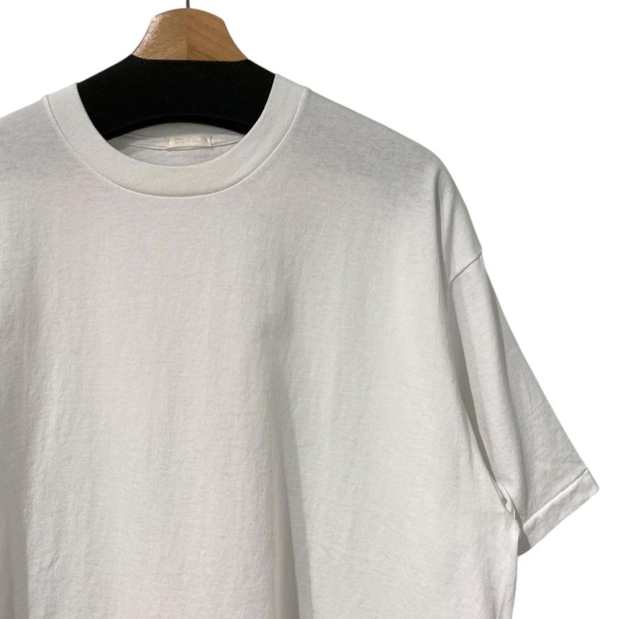 COMOLI（コモリ） COMOLI 25SS コットンジャージ半袖Tシャツ ホワイト