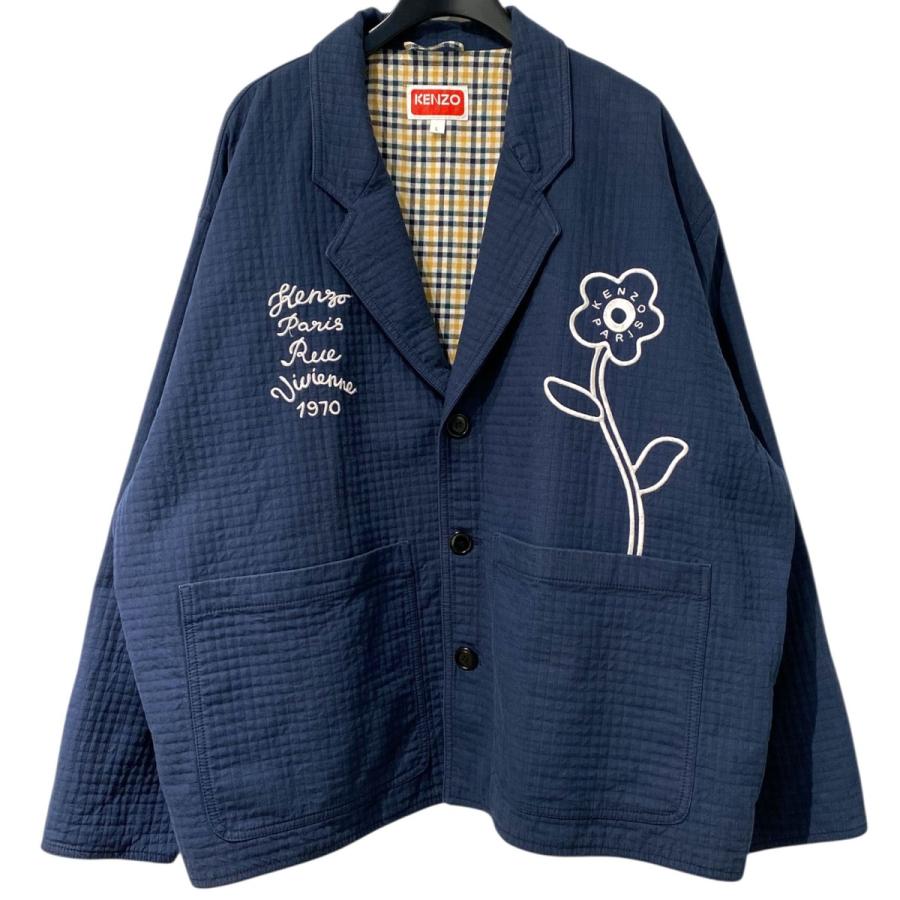 KENZO JEANS ケンゾージーンズ⭐️コート　アウター　ネイビー KENZO（ケンゾー） バイ ニゴー KENZO by NIGO Rue Vivienne 1970