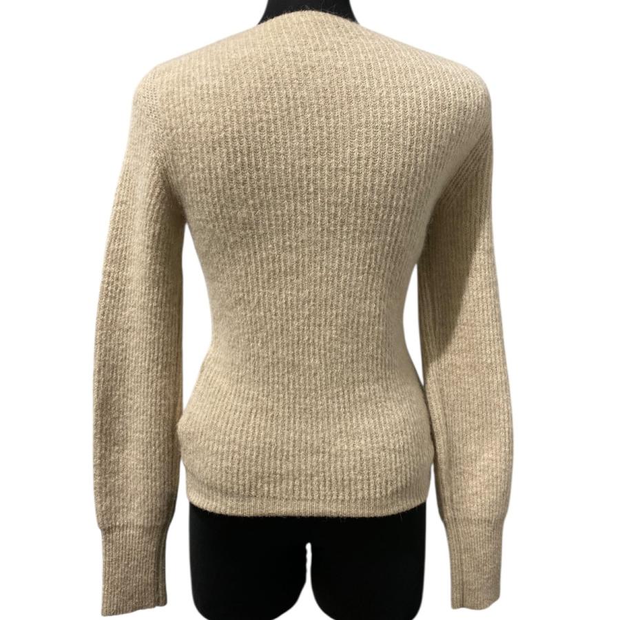 美品 JACQUEMUS ジャックムス アシンメトリー カーディガン アイボリー JACQUEMUS（ジャックムス） JACQUEMUS 23AW LA MAILLE PAUデザイン