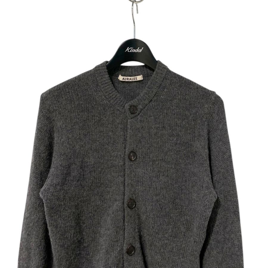 AURALEE(オーラリー)ウールカシミア　カーディガン AURALEE（オーラリー） AURALEE WOOL CASHMERE SILK KNIT CARDIGAN