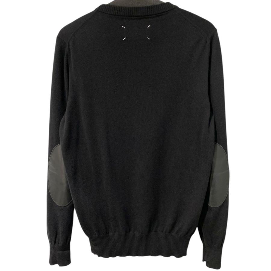 Maison Margiela 14 エルボーパッチ クルーネックセーター　L Maison Margiela（メゾンマルジェラ） メゾンマルジェラ14 Maison