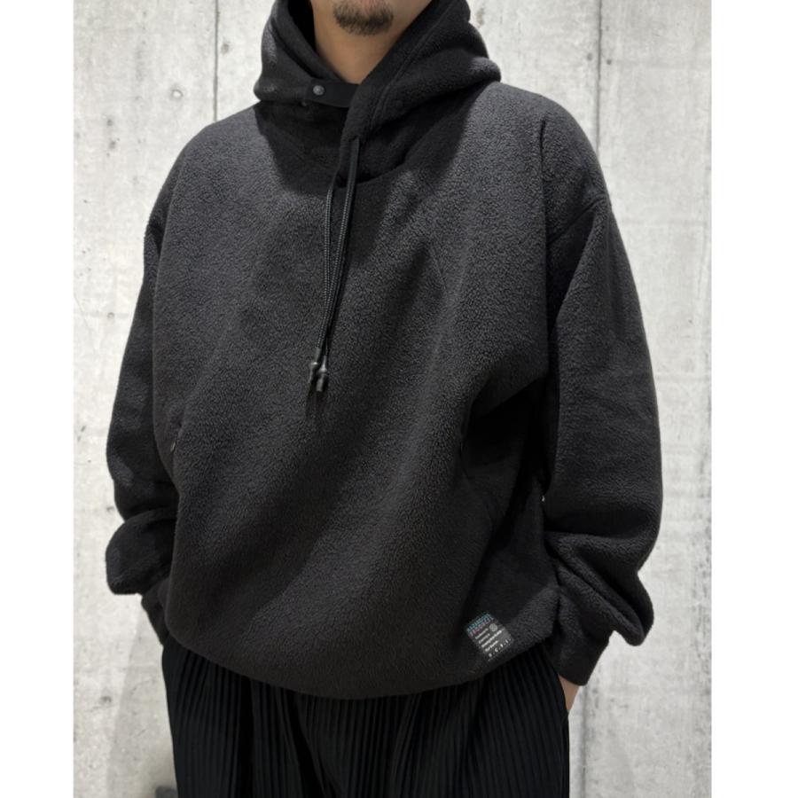 オー／レイチョウルラボ O- CHO-RUI．LAB WRITERS HOODIEボアオーバー