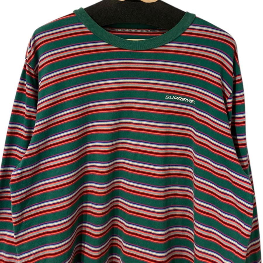 Supreme（シュプリーム） Supreme 18SS Multi Stripe L／S Topマルチ