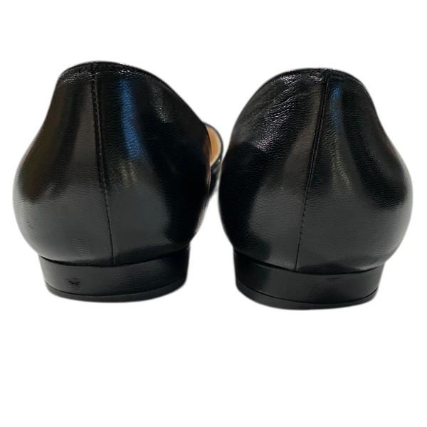Christian Louboutin（クリスチャンルブタン） レザーフラットパンプス