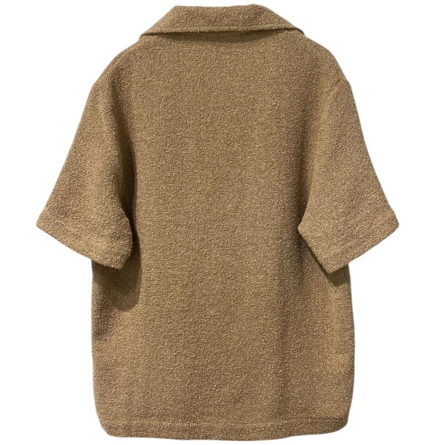 Sefr（セファ） Sefr 24SS MATE SHIRT TATAMI半袖ニット ベージュ