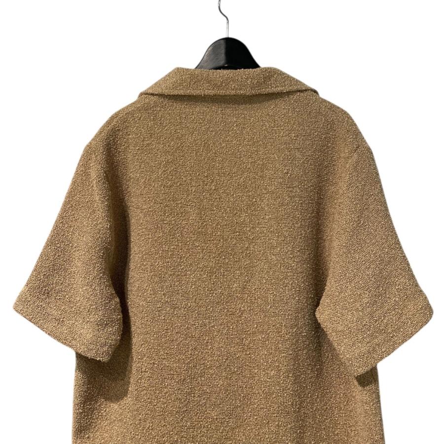 Sefr Knit leth セファ ニット Sefr（セファ） Sefr 24SS MATE SHIRT TATAMI半袖ニット ベージュ