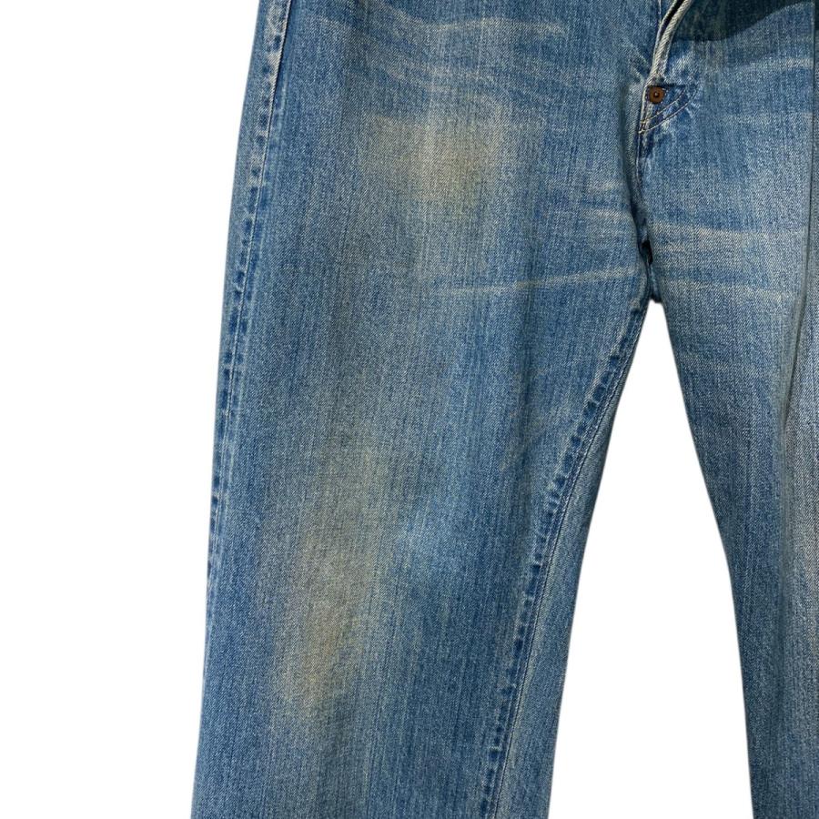 アプレッセ A．PRESSE No．2 Washed Denim Pants Vintageウォッシュドヴィンテージ加工デニムパンツ Indigo サの画像