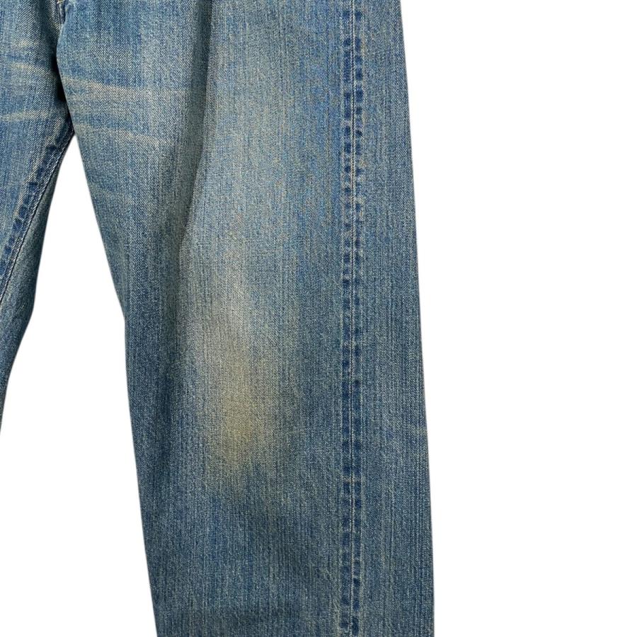 アプレッセ A．PRESSE No．2 Washed Denim Pants Vintageウォッシュドヴィンテージ加工デニムパンツ Indigo サの画像