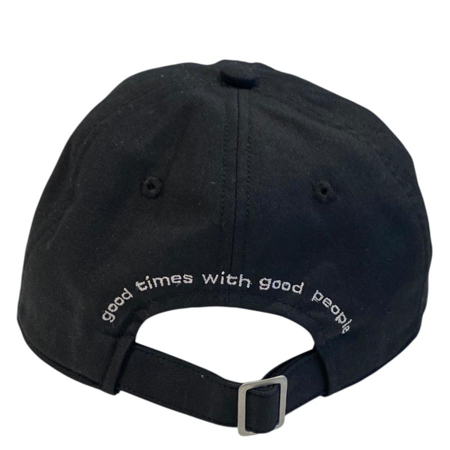 サークル CIRCLE CC FELT LOGO OG 6 PANEL CAPキャップ帽子 ブラック