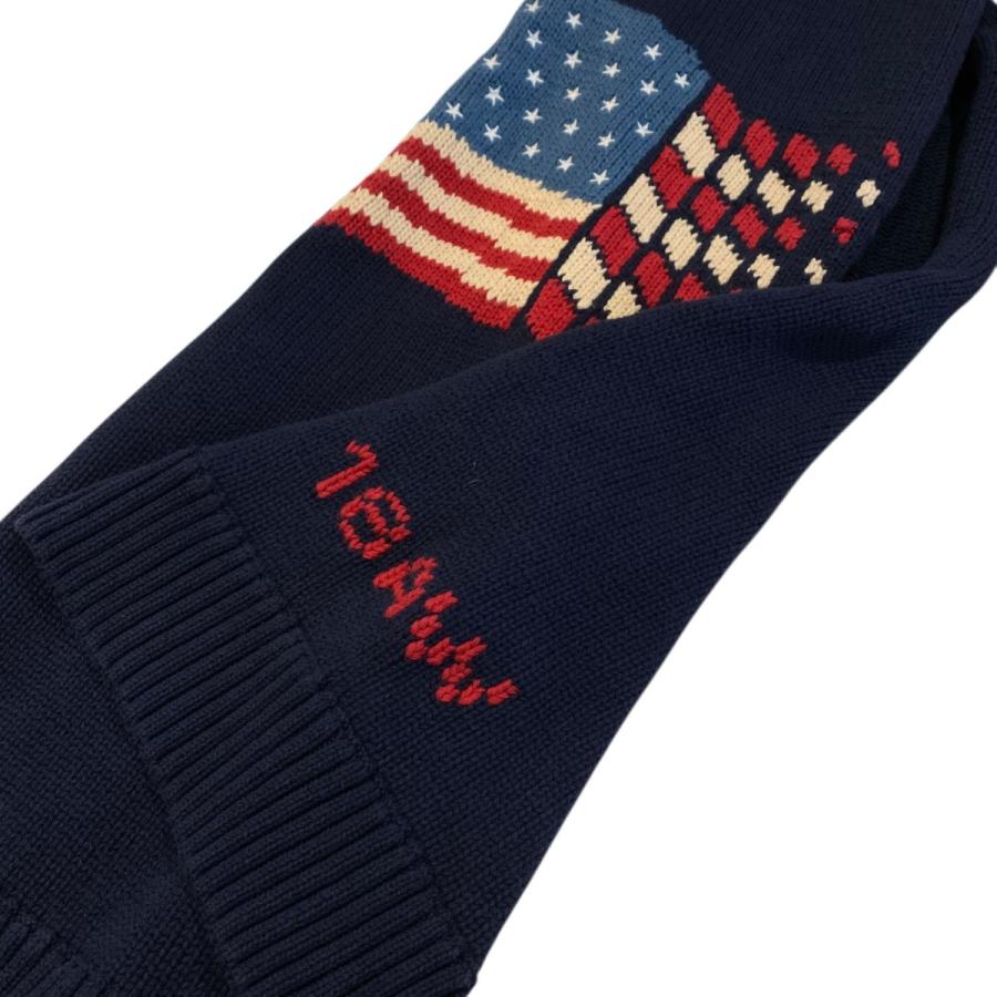 DAIRIKU（ダイリク） DAIRIKU 18AW America Knit Muffler 星条旗