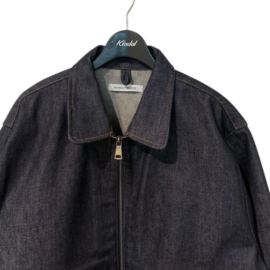 ノーメンテナンス NO MAINTENANCE 25AW Mechanic Denim Jacket／ZIP UP