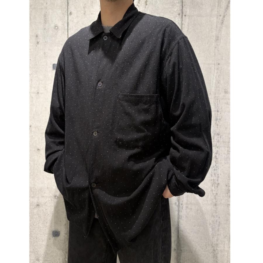 COMOLI（コモリ） COMOLI 24SS シルクノイル ドット シャツジャケット
