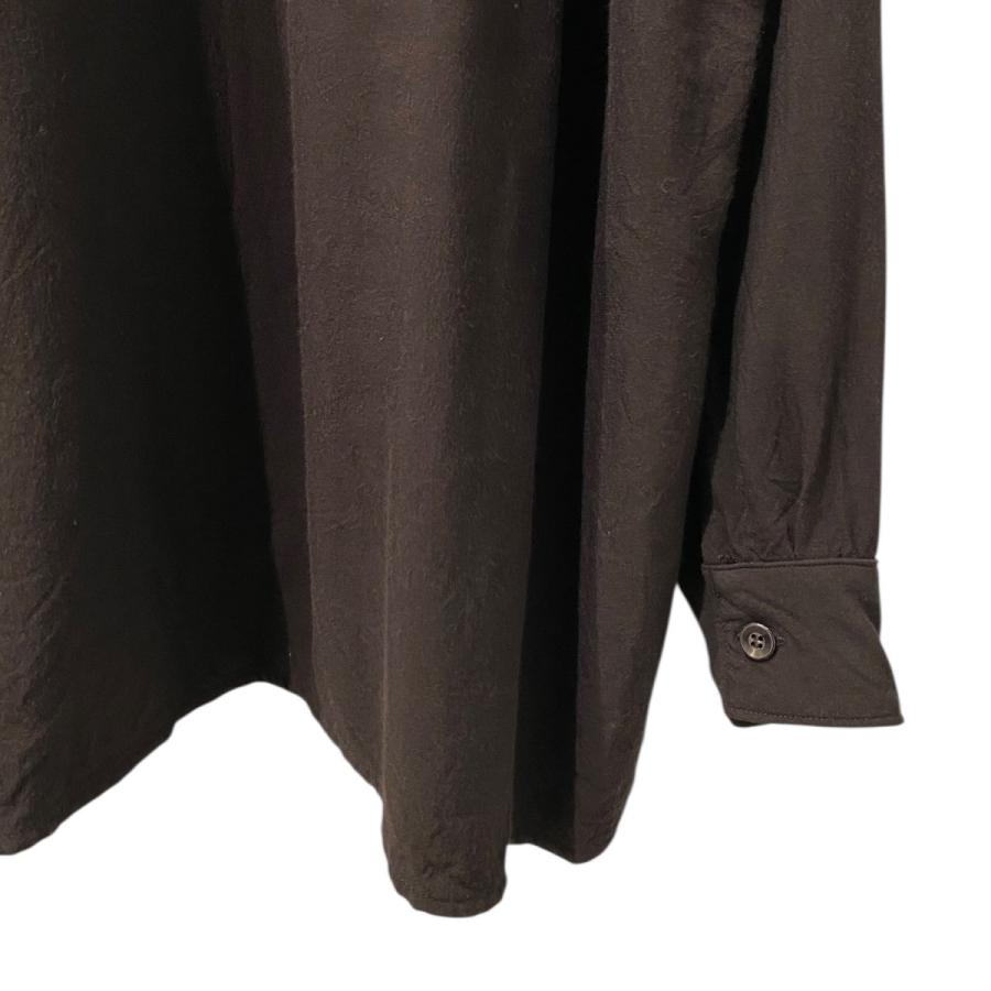 COMOLI（コモリ） COMOLI 24SS レーヨンオープンカラーシャツ ブラウン