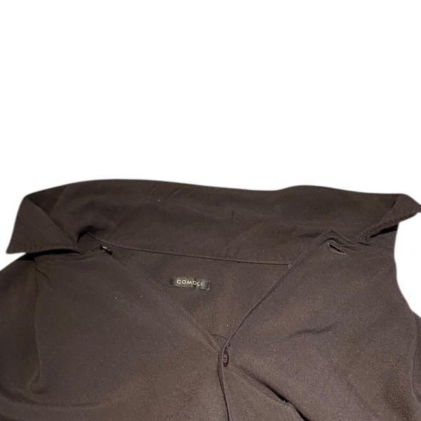 COMOLI（コモリ） COMOLI 24SS レーヨンオープンカラーシャツ ブラウン
