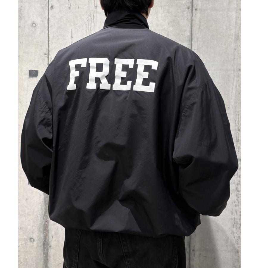 BALENCIAGA バレンシアガ ユニセックス ナイロンジャケット BALENCIAGA（バレンシアガ） BALENCIAGA WARDROBE FREE Back Print