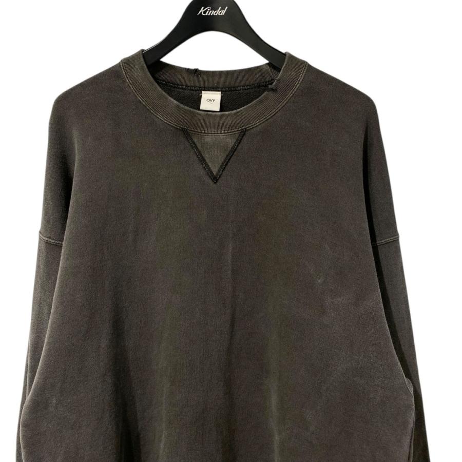 オヴィー OVY Pigment DamageProcessing Crew Neck Sweat USED VINTAGE