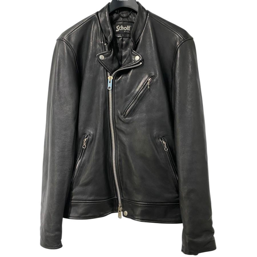 Schott N.Y.C（ショット） Schott Lamb Leather Double Breast Riders