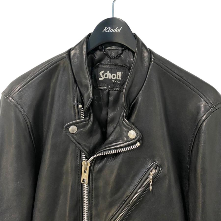 Schott N.Y.C（ショット） Schott Lamb Leather Double Breast Riders