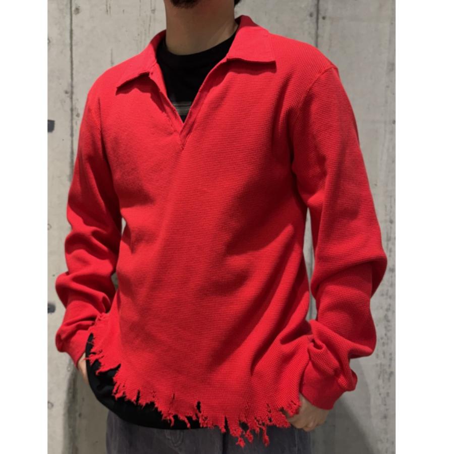 ラムロフ lamrof 26SS Thermal Aging Poloサーマルエージング加工
