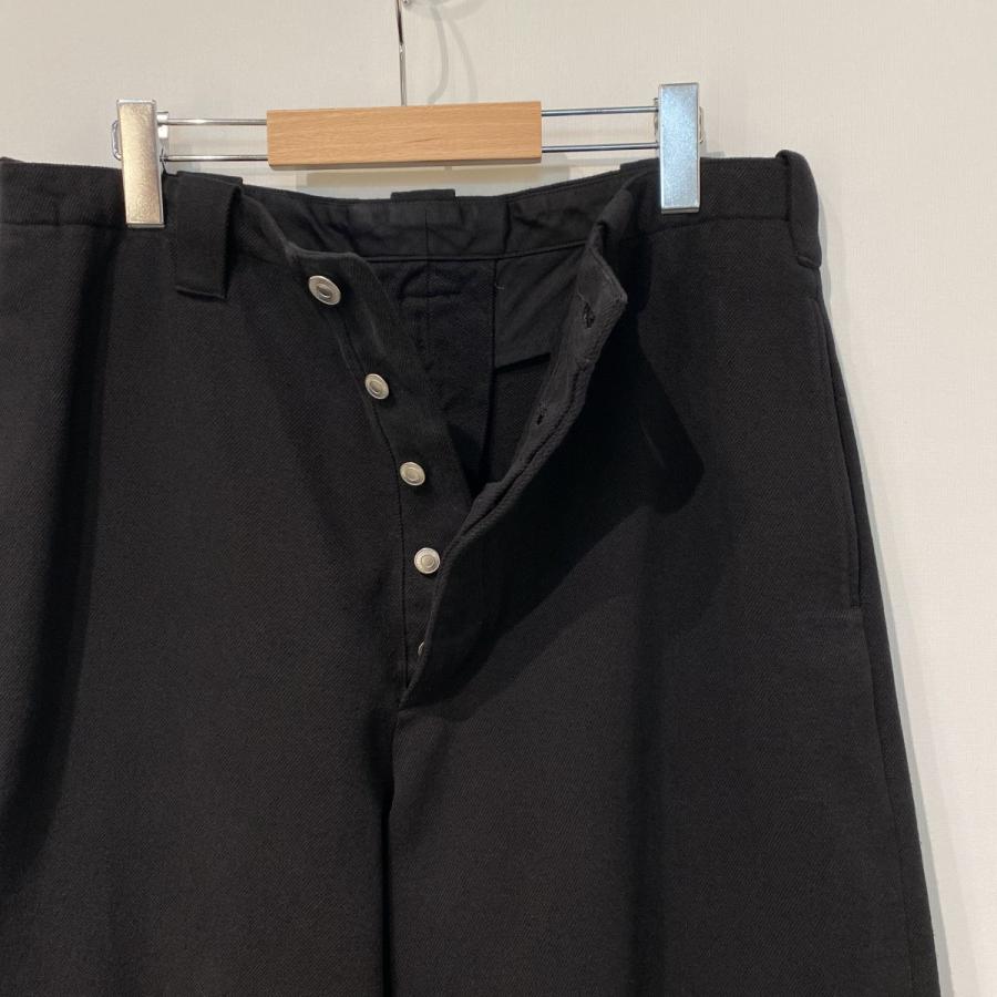 アプレッセ A．PRESSE 25AW Silk Nep Trousers VintageヴィンテージUSED加工シルクネップパンツ 25AAP-04の画像