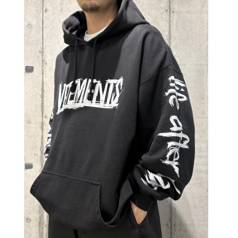 ヴェトモン VETEMENTS 21AW World Tour Logo Hoodieオーバーサイズ