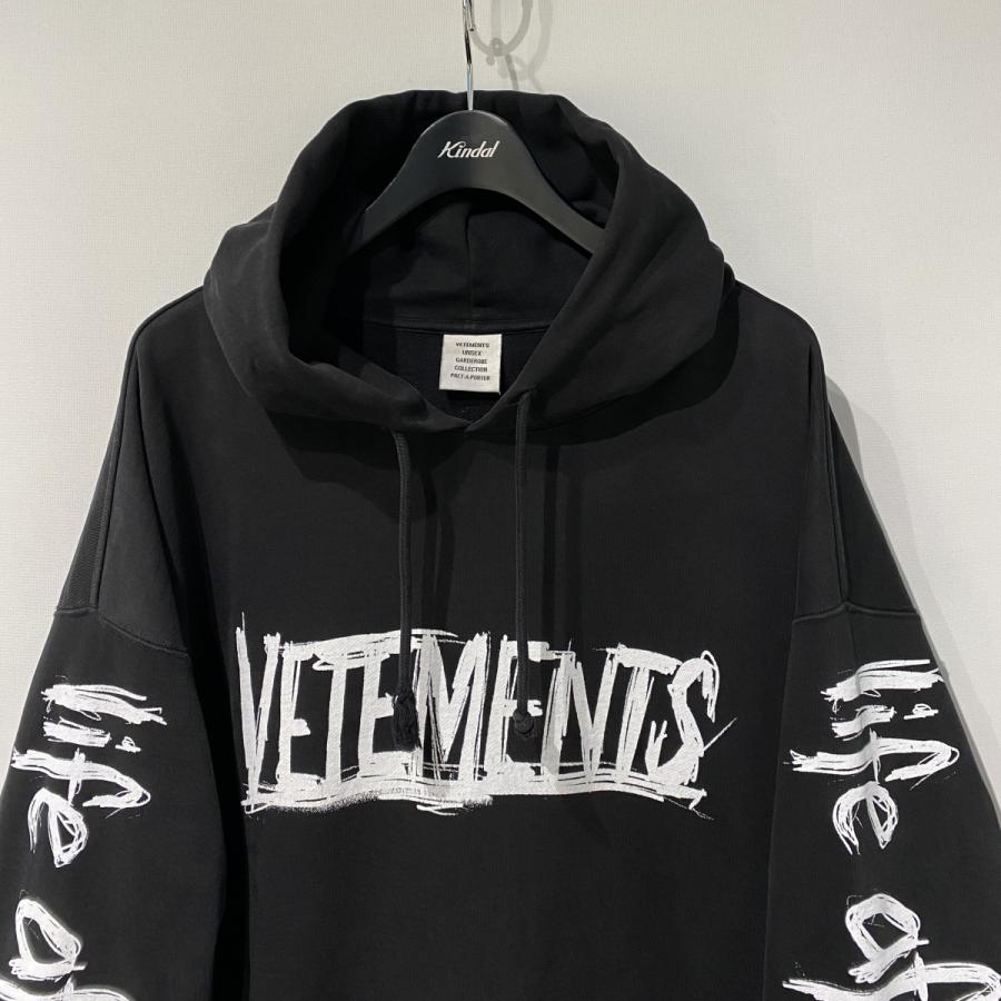ヴェトモン VETEMENTS 21AW World Tour Logo Hoodieオーバーサイズ