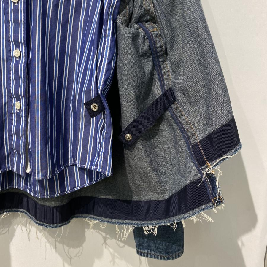 sacai（サカイ） sacai Denim Double Layered Shirt Jacketデニム
