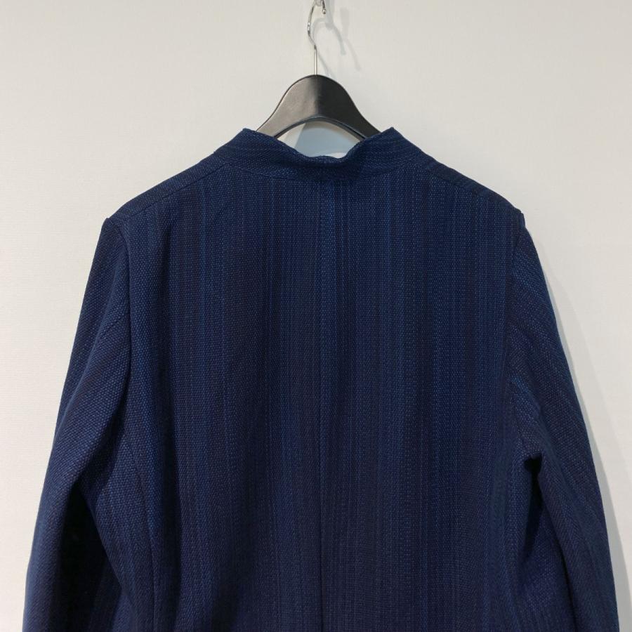QUON（クオン） KUON 25AW Aizome Sashiko Kimono Collar Blazer藍染め