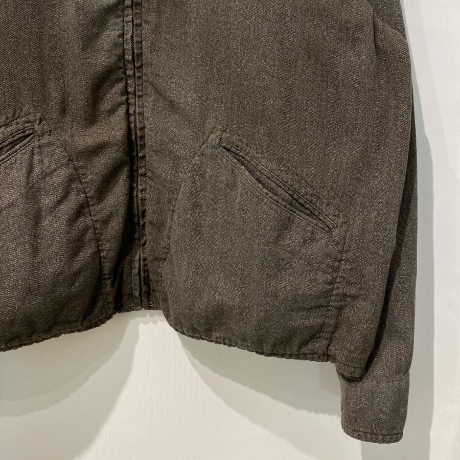 アプレッセ A．PRESSE 25AW Vintage Chambray Sports Jacketヴィンテージ加工シャンブレーZIPスポーツジャケッの画像
