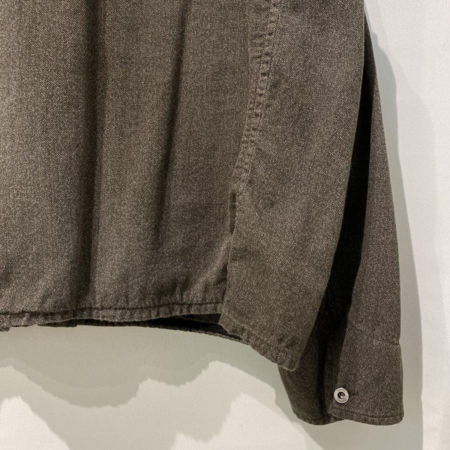 アプレッセ A．PRESSE 25AW Vintage Chambray Sports Jacketヴィンテージ加工シャンブレーZIPスポーツジャケッの画像