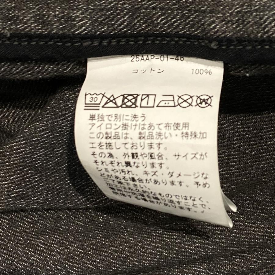 アプレッセ A．PRESSE 25AW Vintage Chambray Sports Jacketヴィンテージ加工シャンブレーZIPスポーツジャケッの画像